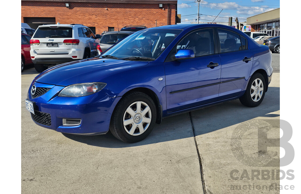 9/2007 Mazda Mazda3 NEO BK MY06 UPGRADE 4d Sedan Blue 2.0L