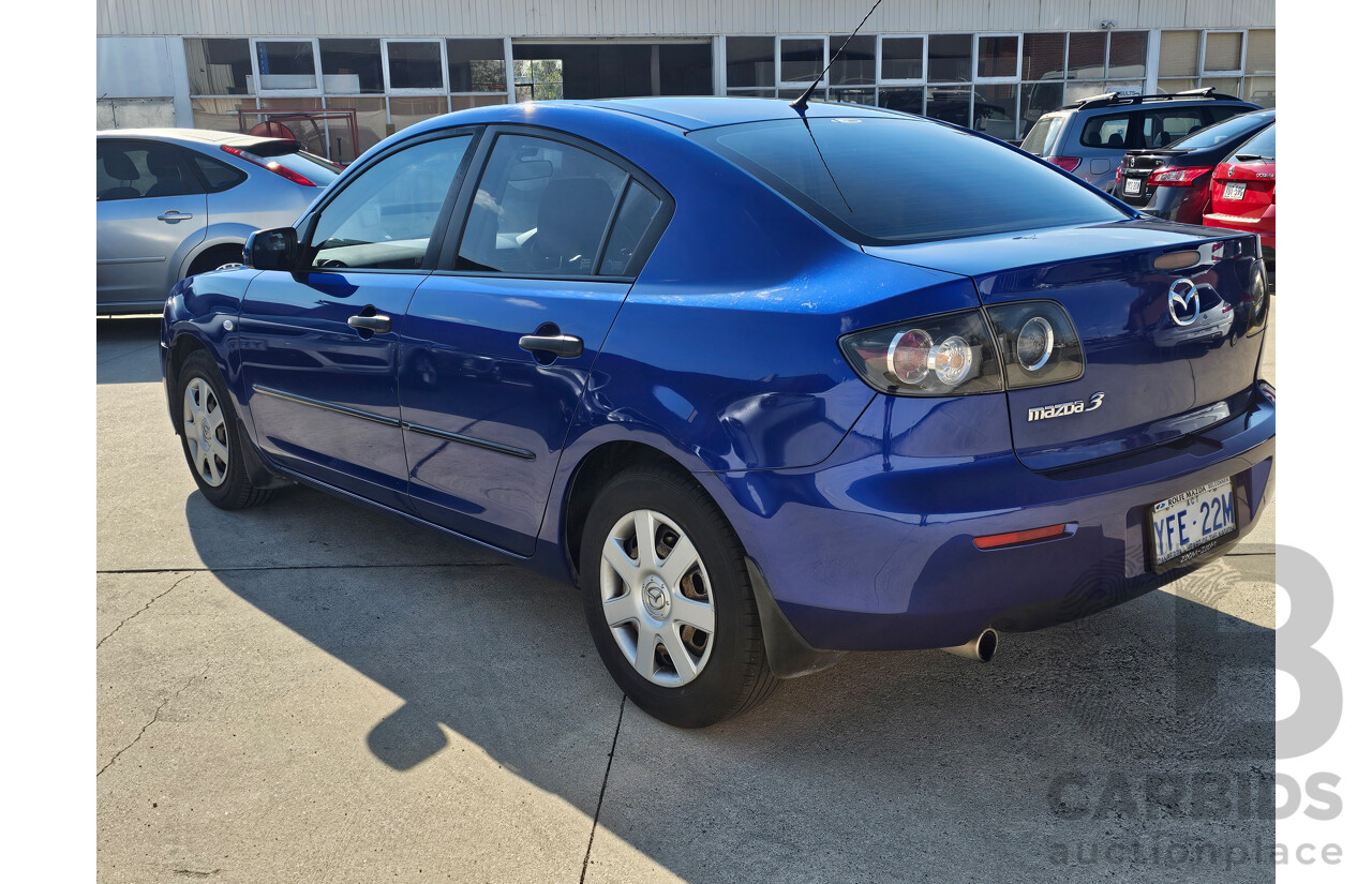 9/2007 Mazda Mazda3 NEO BK MY06 UPGRADE 4d Sedan Blue 2.0L