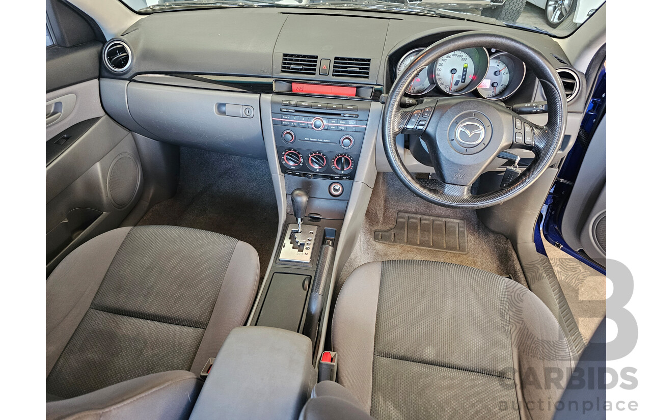 9/2007 Mazda Mazda3 NEO BK MY06 UPGRADE 4d Sedan Blue 2.0L