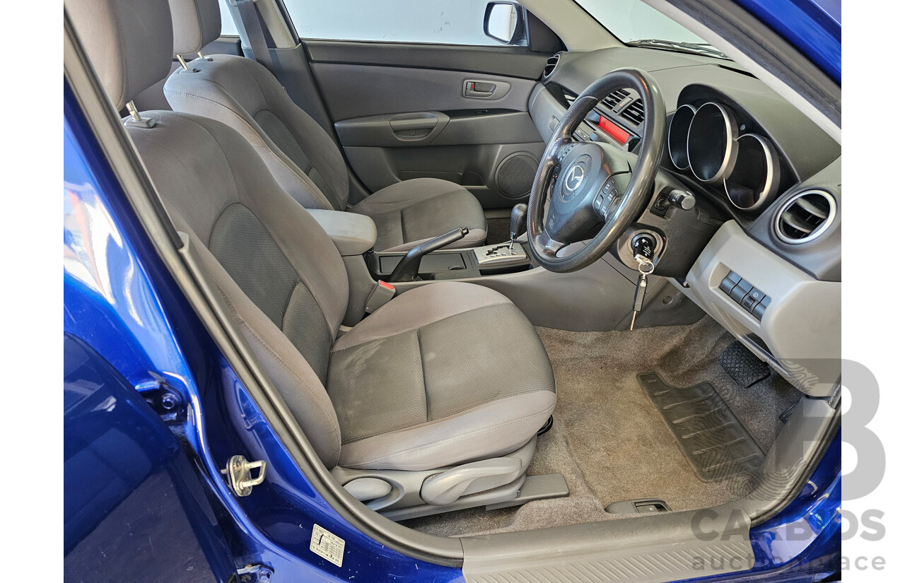 9/2007 Mazda Mazda3 NEO BK MY06 UPGRADE 4d Sedan Blue 2.0L