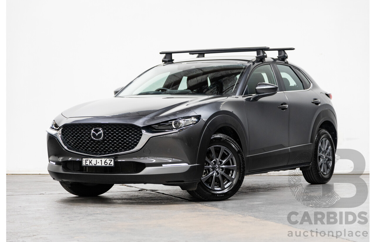 09/2020 Mazda CX-30 Pure G20 DM Skyactiv 4d Wagon Machine Grey Metallic 2.0L