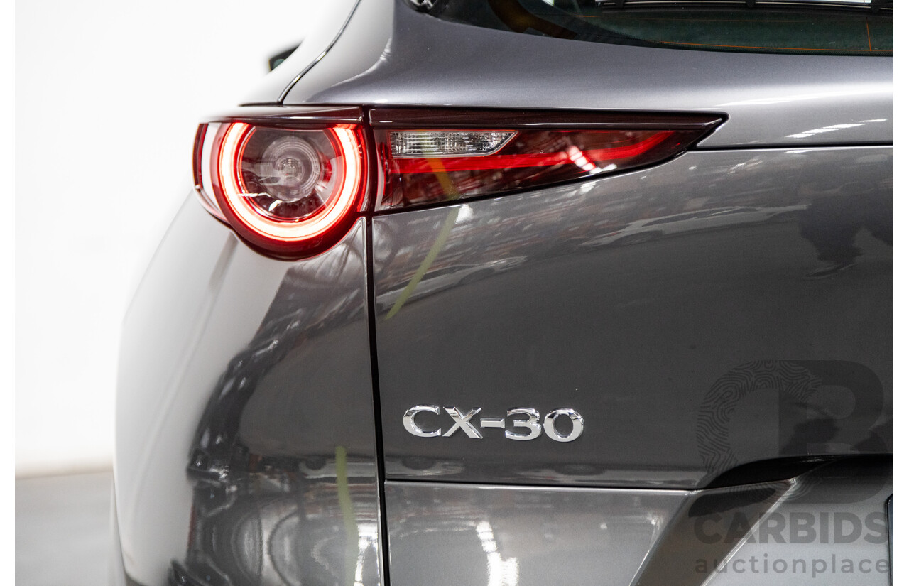 09/2020 Mazda CX-30 Pure G20 DM Skyactiv 4d Wagon Machine Grey Metallic 2.0L