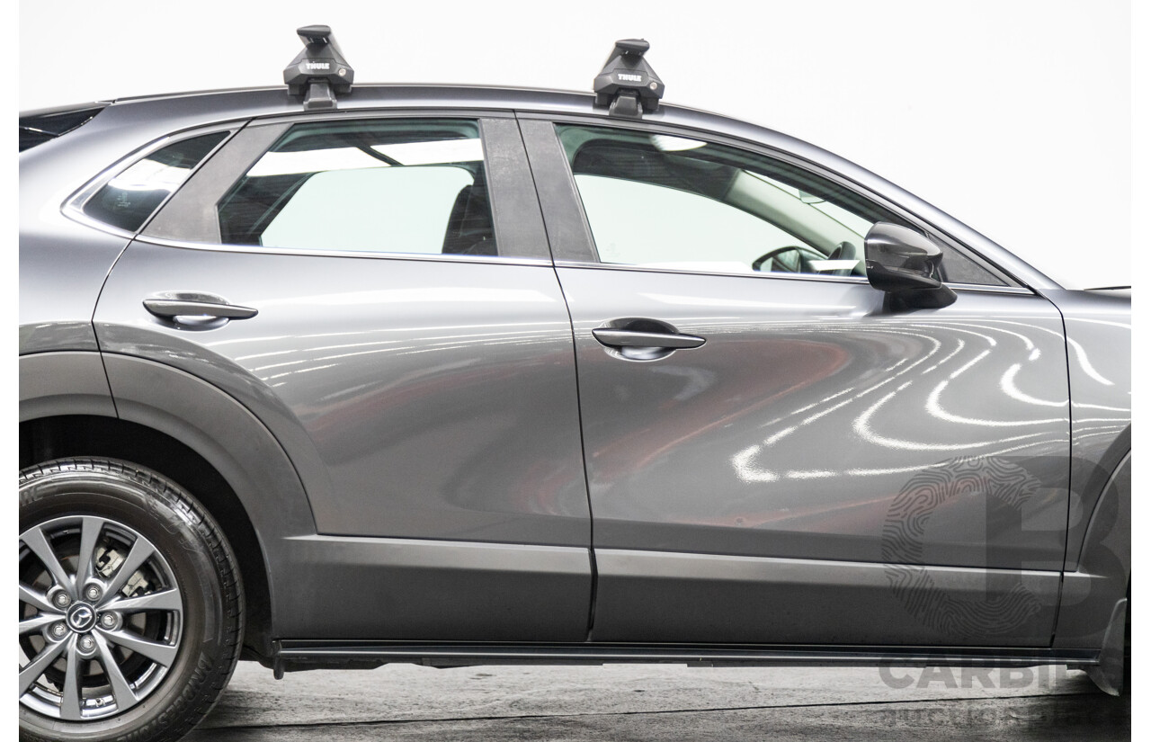 09/2020 Mazda CX-30 Pure G20 DM Skyactiv 4d Wagon Machine Grey Metallic 2.0L