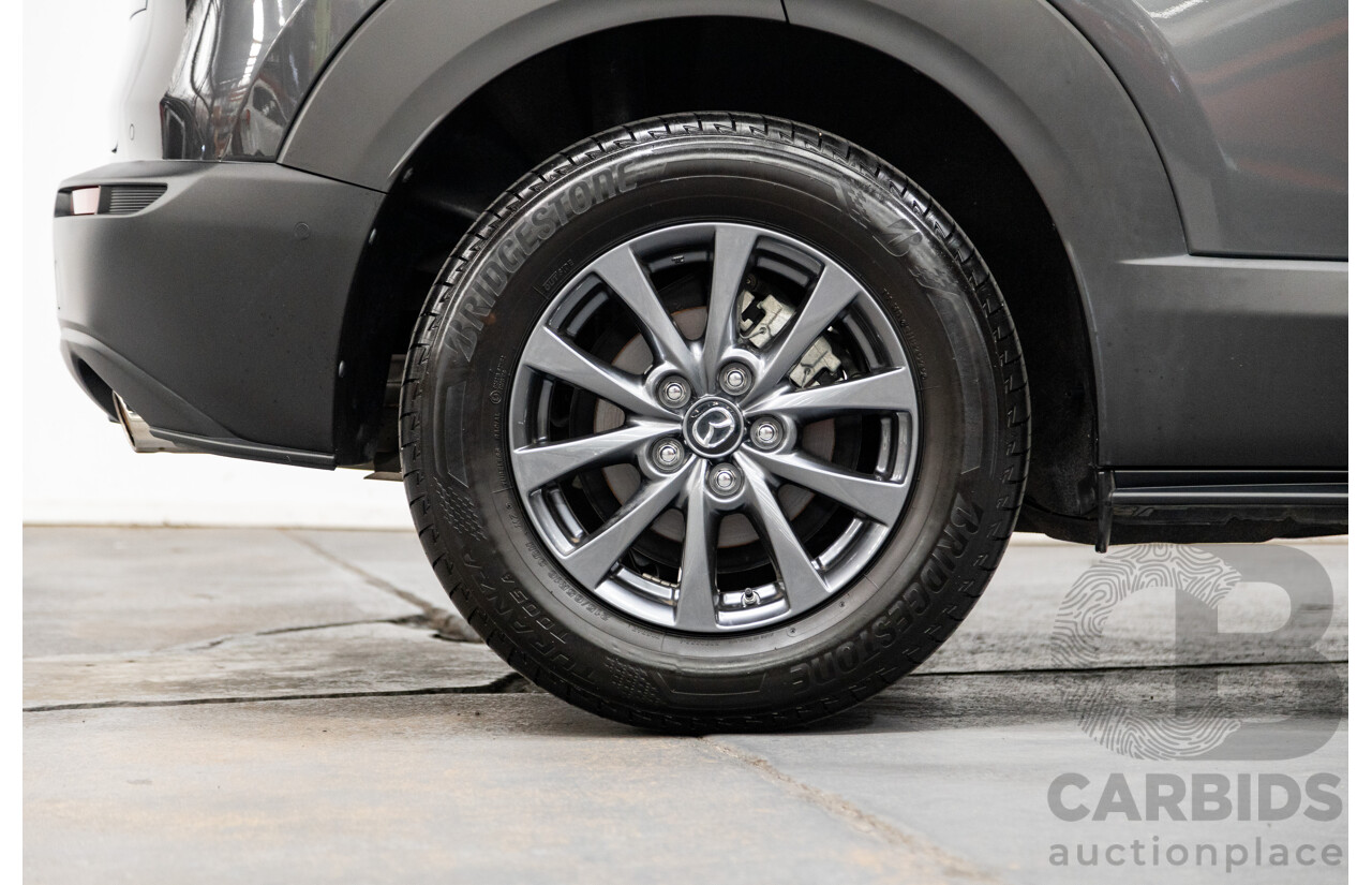 09/2020 Mazda CX-30 Pure G20 DM Skyactiv 4d Wagon Machine Grey Metallic 2.0L