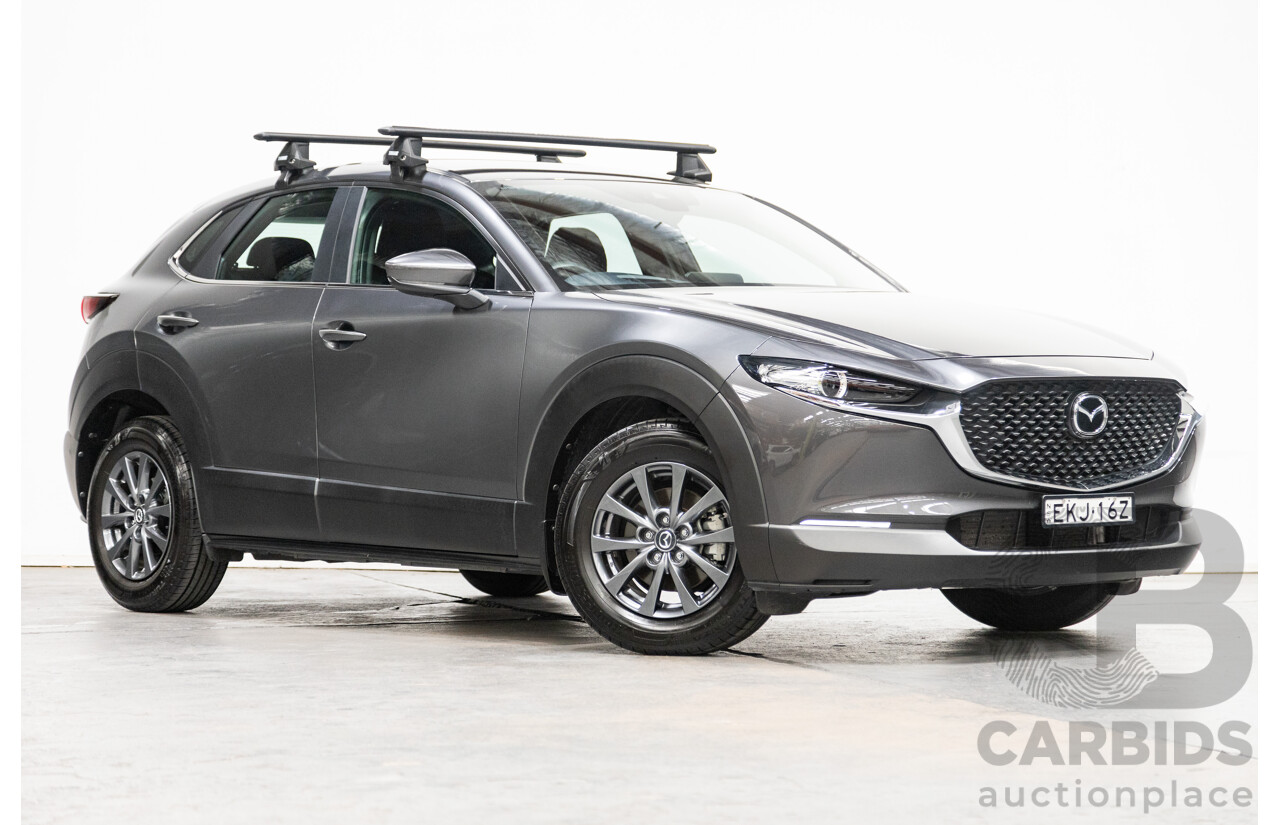 09/2020 Mazda CX-30 Pure G20 DM Skyactiv 4d Wagon Machine Grey Metallic 2.0L
