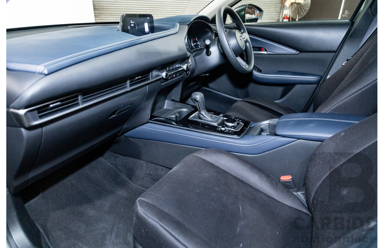 09/2020 Mazda CX-30 Pure G20 DM Skyactiv 4d Wagon Machine Grey Metallic 2.0L