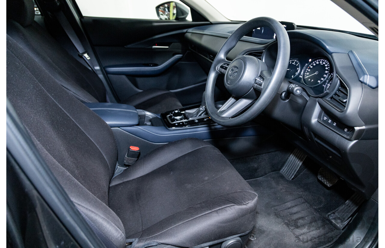 09/2020 Mazda CX-30 Pure G20 DM Skyactiv 4d Wagon Machine Grey Metallic 2.0L