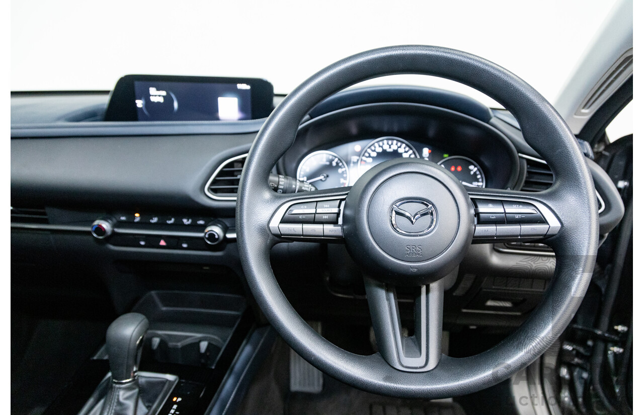 09/2020 Mazda CX-30 Pure G20 DM Skyactiv 4d Wagon Machine Grey Metallic 2.0L