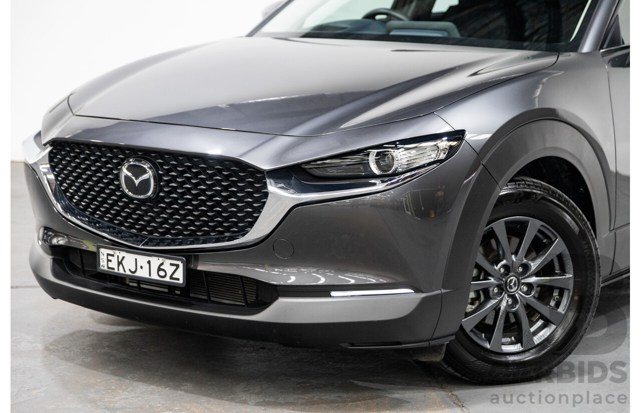 09/2020 Mazda CX-30 Pure G20 DM Skyactiv 4d Wagon Machine Grey Metallic 2.0L