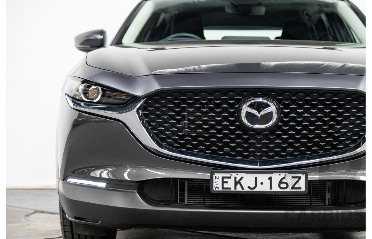 09/2020 Mazda CX-30 Pure G20 DM Skyactiv 4d Wagon Machine Grey Metallic 2.0L