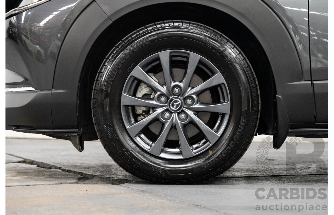 09/2020 Mazda CX-30 Pure G20 DM Skyactiv 4d Wagon Machine Grey Metallic 2.0L