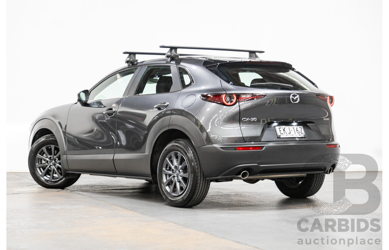 09/2020 Mazda CX-30 Pure G20 DM Skyactiv 4d Wagon Machine Grey Metallic 2.0L