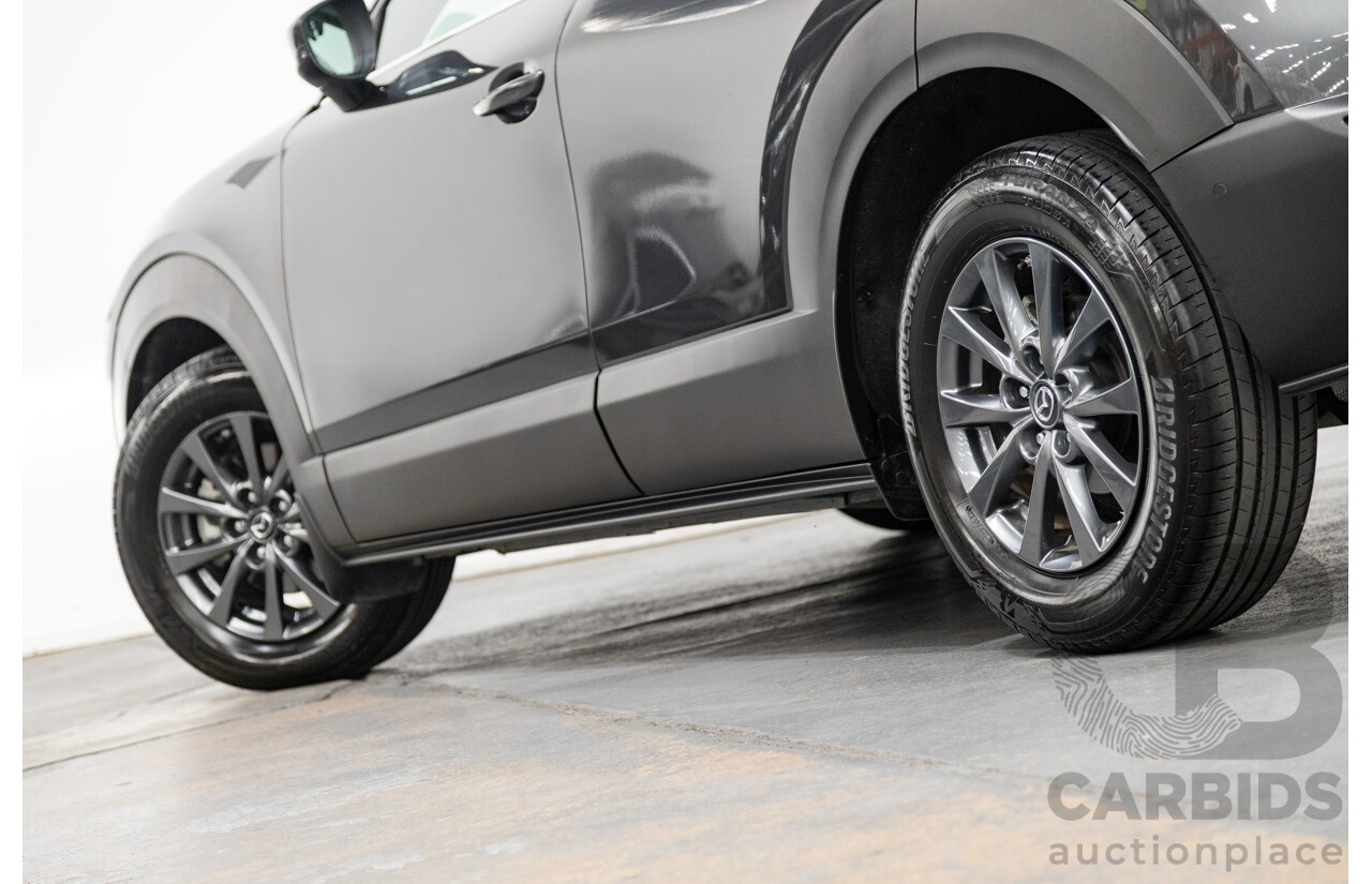 09/2020 Mazda CX-30 Pure G20 DM Skyactiv 4d Wagon Machine Grey Metallic 2.0L