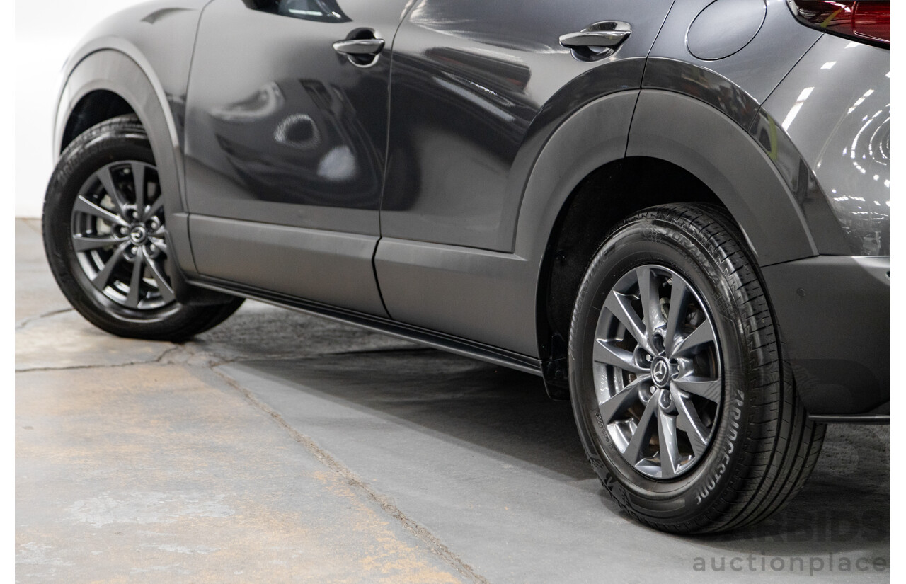 09/2020 Mazda CX-30 Pure G20 DM Skyactiv 4d Wagon Machine Grey Metallic 2.0L