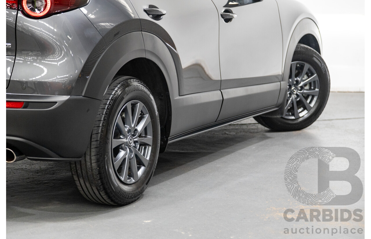 09/2020 Mazda CX-30 Pure G20 DM Skyactiv 4d Wagon Machine Grey Metallic 2.0L