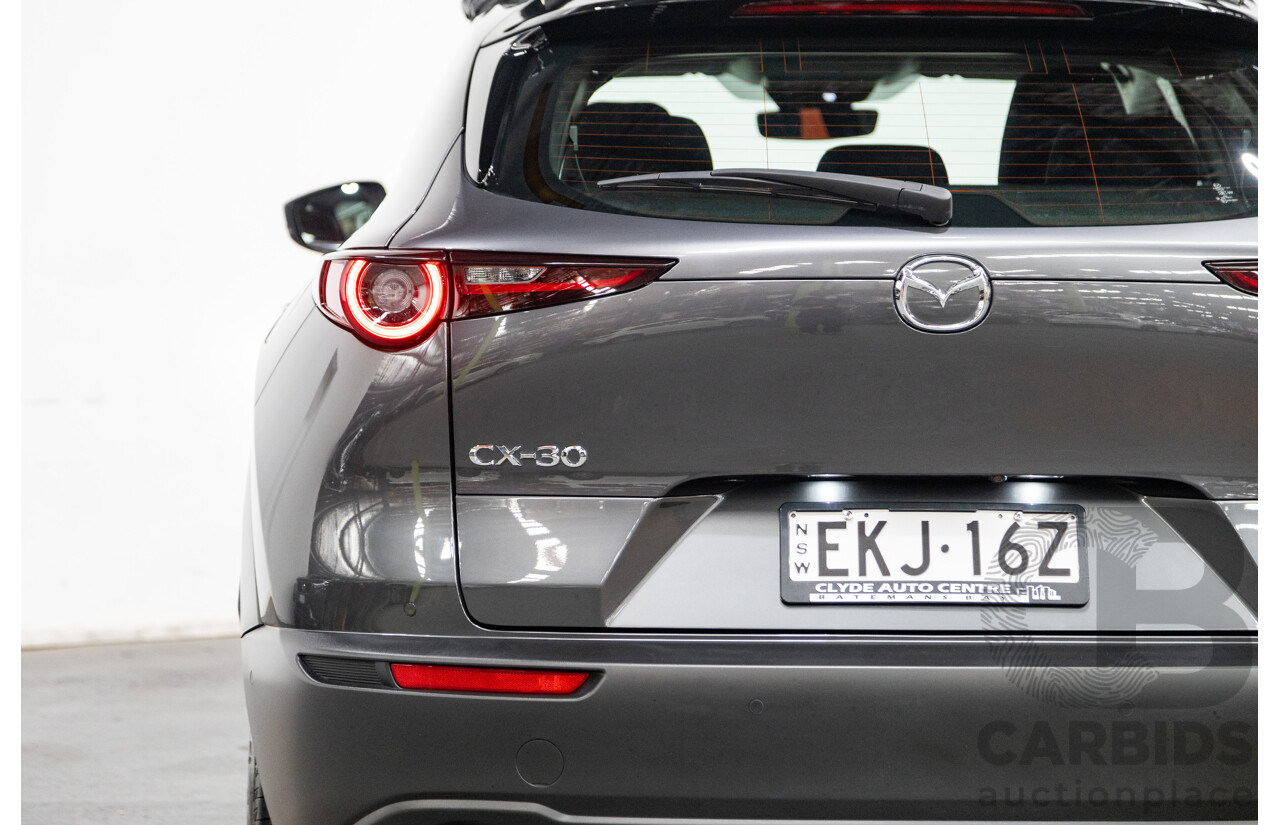 09/2020 Mazda CX-30 Pure G20 DM Skyactiv 4d Wagon Machine Grey Metallic 2.0L