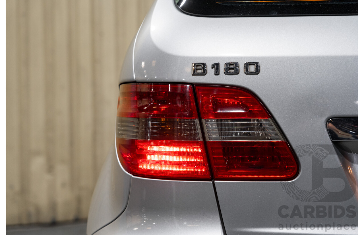 10/2007 Mercedes Benz B180 CDI 245 07 Upgrade 5d Hatchback Polar Silver Metallic Turbo Diesel 2.0L