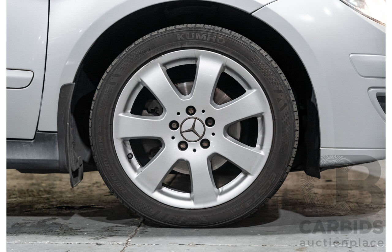 10/2007 Mercedes Benz B180 CDI 245 07 Upgrade 5d Hatchback Polar Silver Metallic Turbo Diesel 2.0L