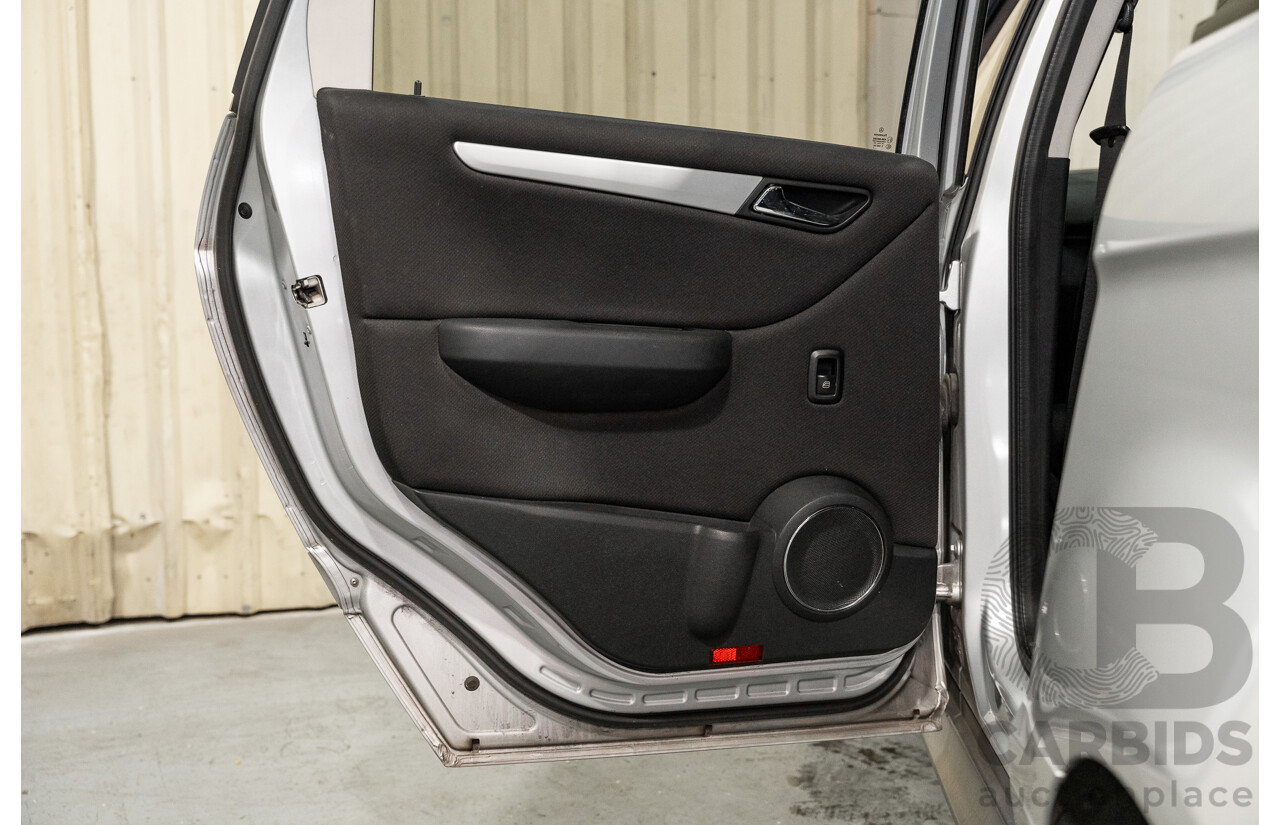 10/2007 Mercedes Benz B180 CDI 245 07 Upgrade 5d Hatchback Polar Silver Metallic Turbo Diesel 2.0L