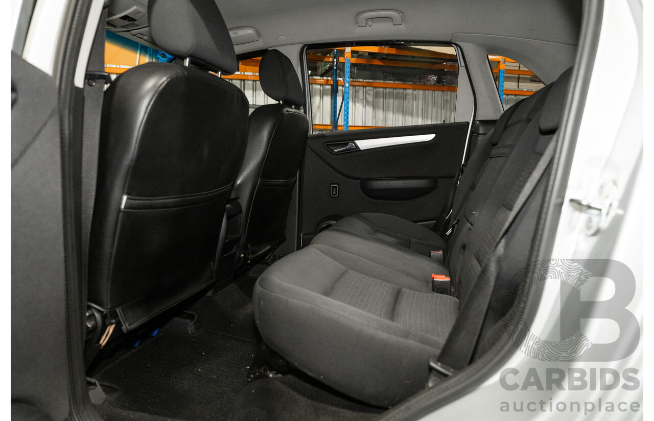 10/2007 Mercedes Benz B180 CDI 245 07 Upgrade 5d Hatchback Polar Silver Metallic Turbo Diesel 2.0L