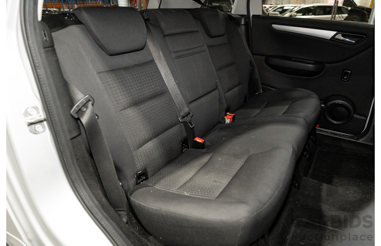 10/2007 Mercedes Benz B180 CDI 245 07 Upgrade 5d Hatchback Polar Silver Metallic Turbo Diesel 2.0L