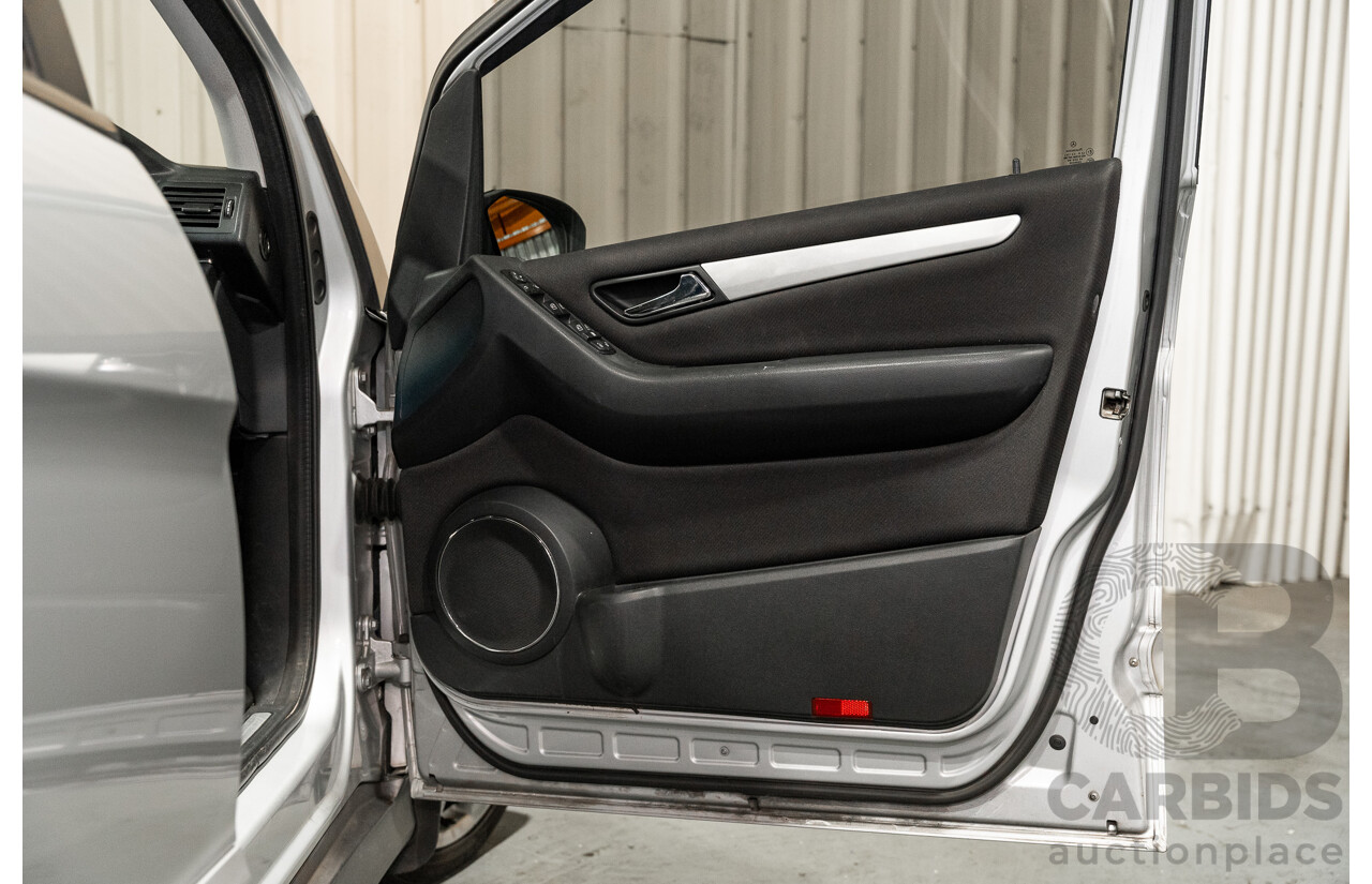 10/2007 Mercedes Benz B180 CDI 245 07 Upgrade 5d Hatchback Polar Silver Metallic Turbo Diesel 2.0L