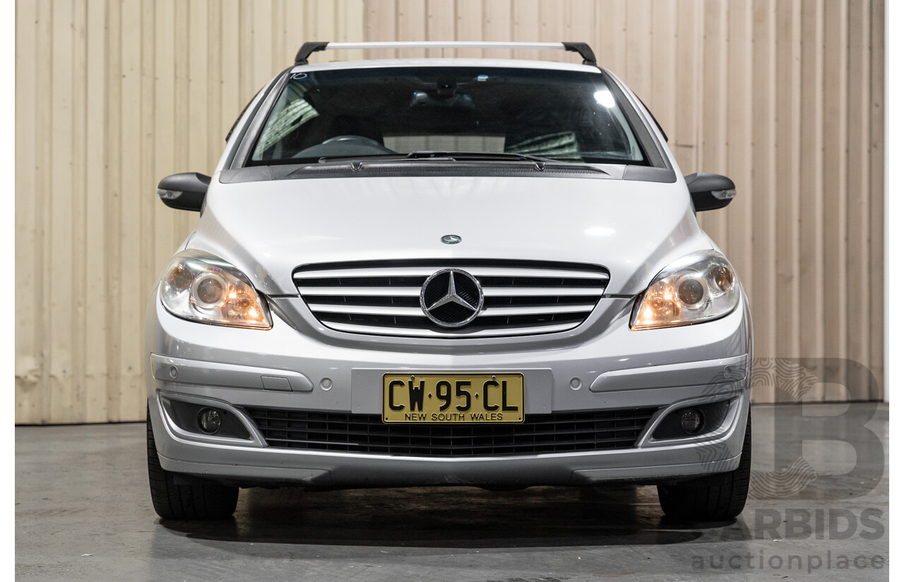 10/2007 Mercedes Benz B180 CDI 245 07 Upgrade 5d Hatchback Polar Silver Metallic Turbo Diesel 2.0L