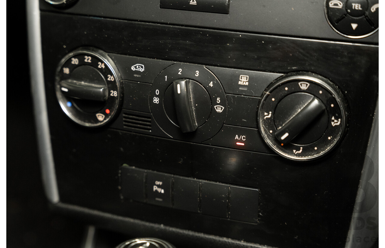 10/2007 Mercedes Benz B180 CDI 245 07 Upgrade 5d Hatchback Polar Silver Metallic Turbo Diesel 2.0L