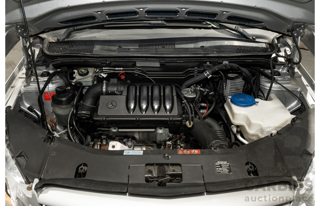 10/2007 Mercedes Benz B180 CDI 245 07 Upgrade 5d Hatchback Polar Silver Metallic Turbo Diesel 2.0L