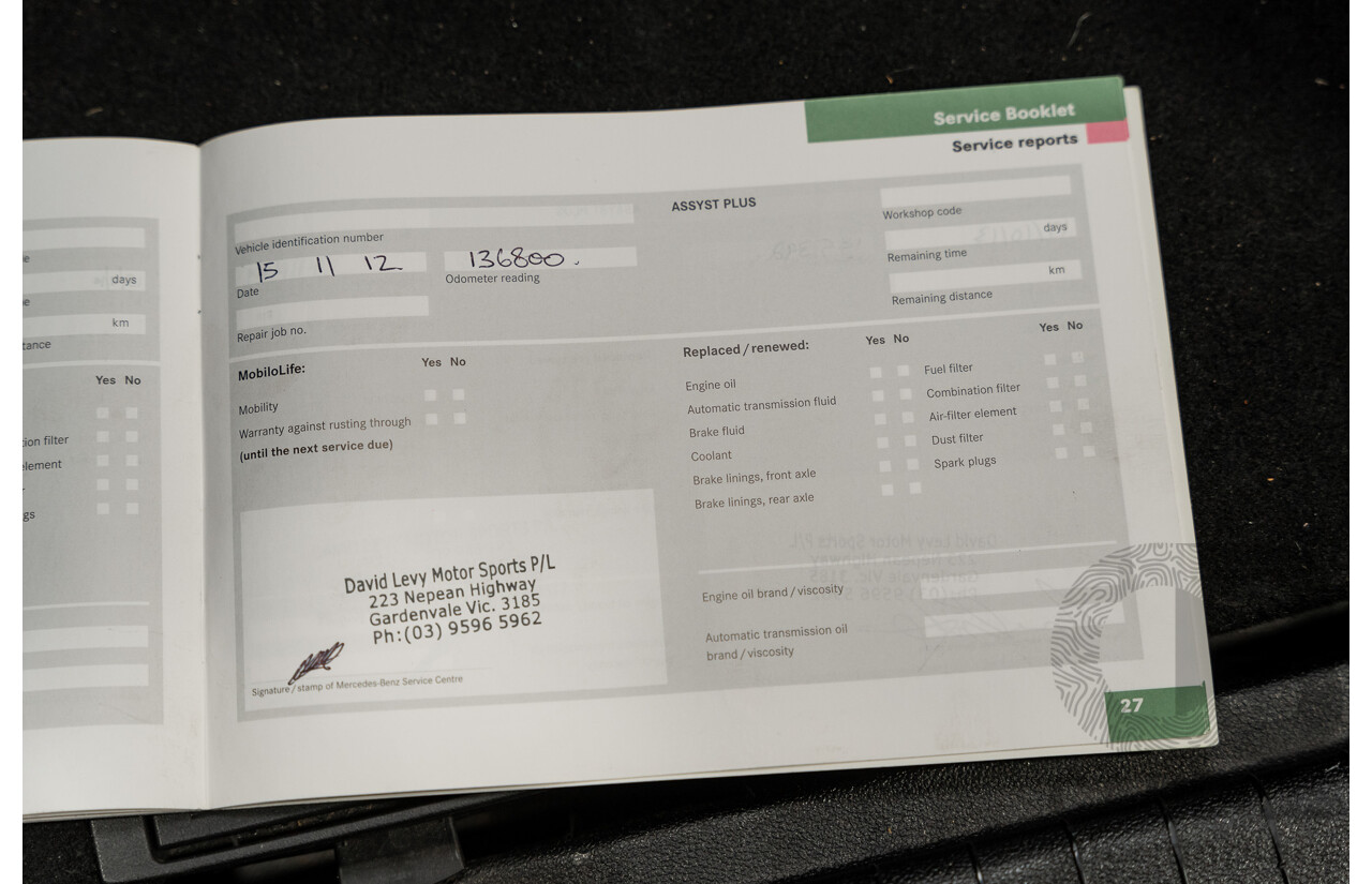 10/2007 Mercedes Benz B180 CDI 245 07 Upgrade 5d Hatchback Polar Silver Metallic Turbo Diesel 2.0L