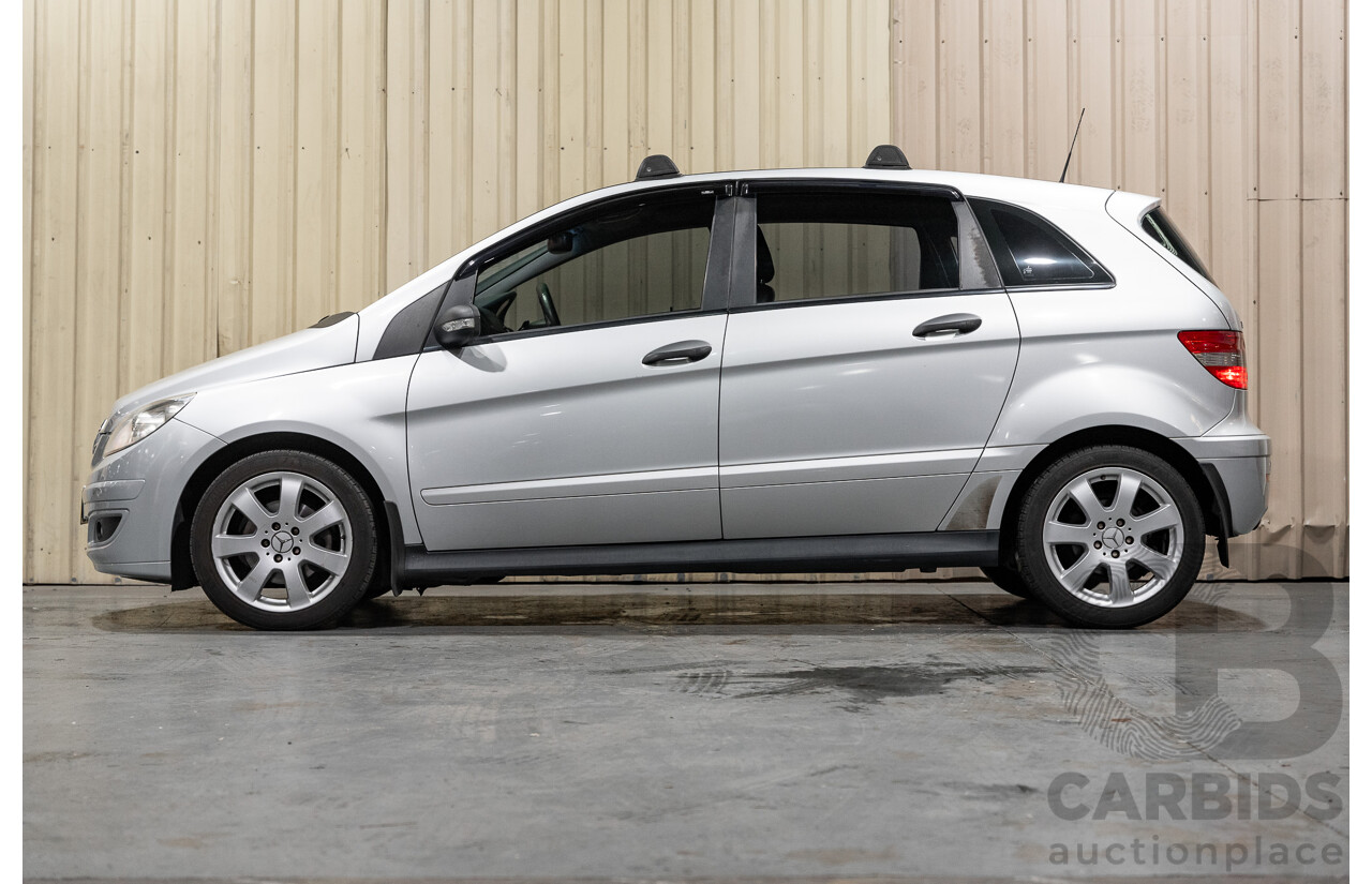 10/2007 Mercedes Benz B180 CDI 245 07 Upgrade 5d Hatchback Polar Silver Metallic Turbo Diesel 2.0L
