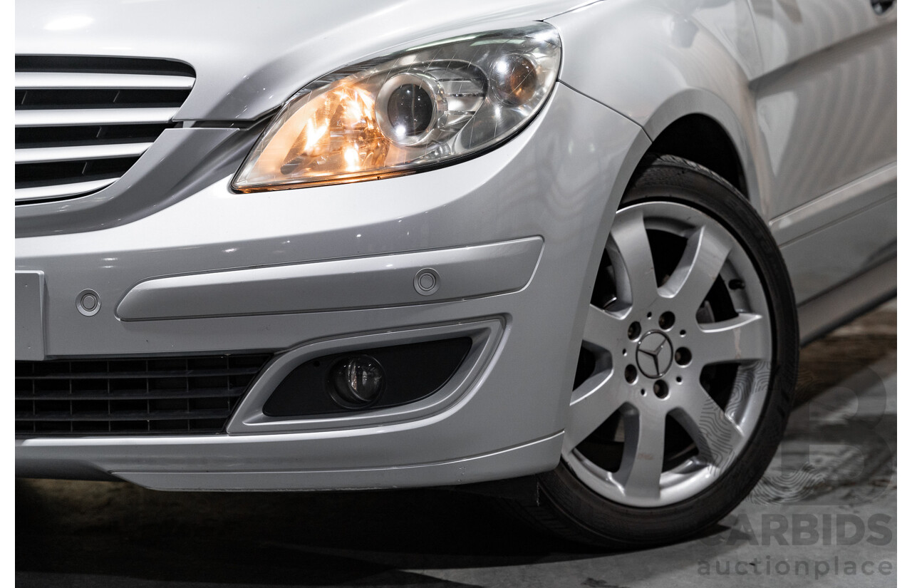 10/2007 Mercedes Benz B180 CDI 245 07 Upgrade 5d Hatchback Polar Silver Metallic Turbo Diesel 2.0L