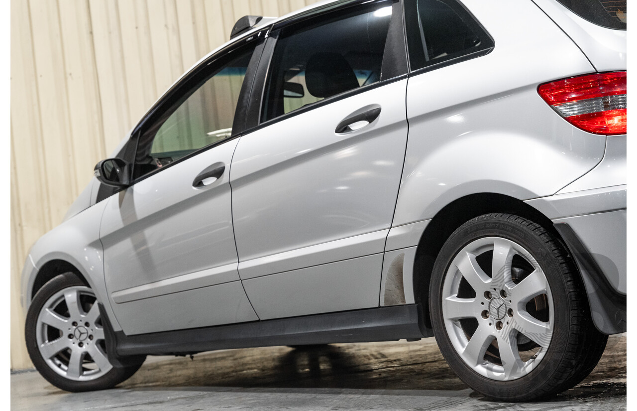 10/2007 Mercedes Benz B180 CDI 245 07 Upgrade 5d Hatchback Polar Silver Metallic Turbo Diesel 2.0L