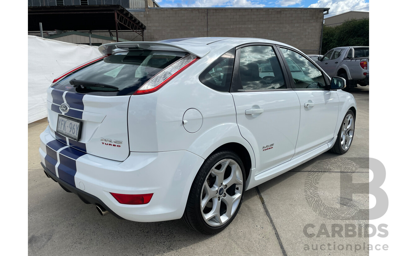 06/2008 Ford Focus XR5 TURBO FWD LV 5D Hatchback White 2.5L