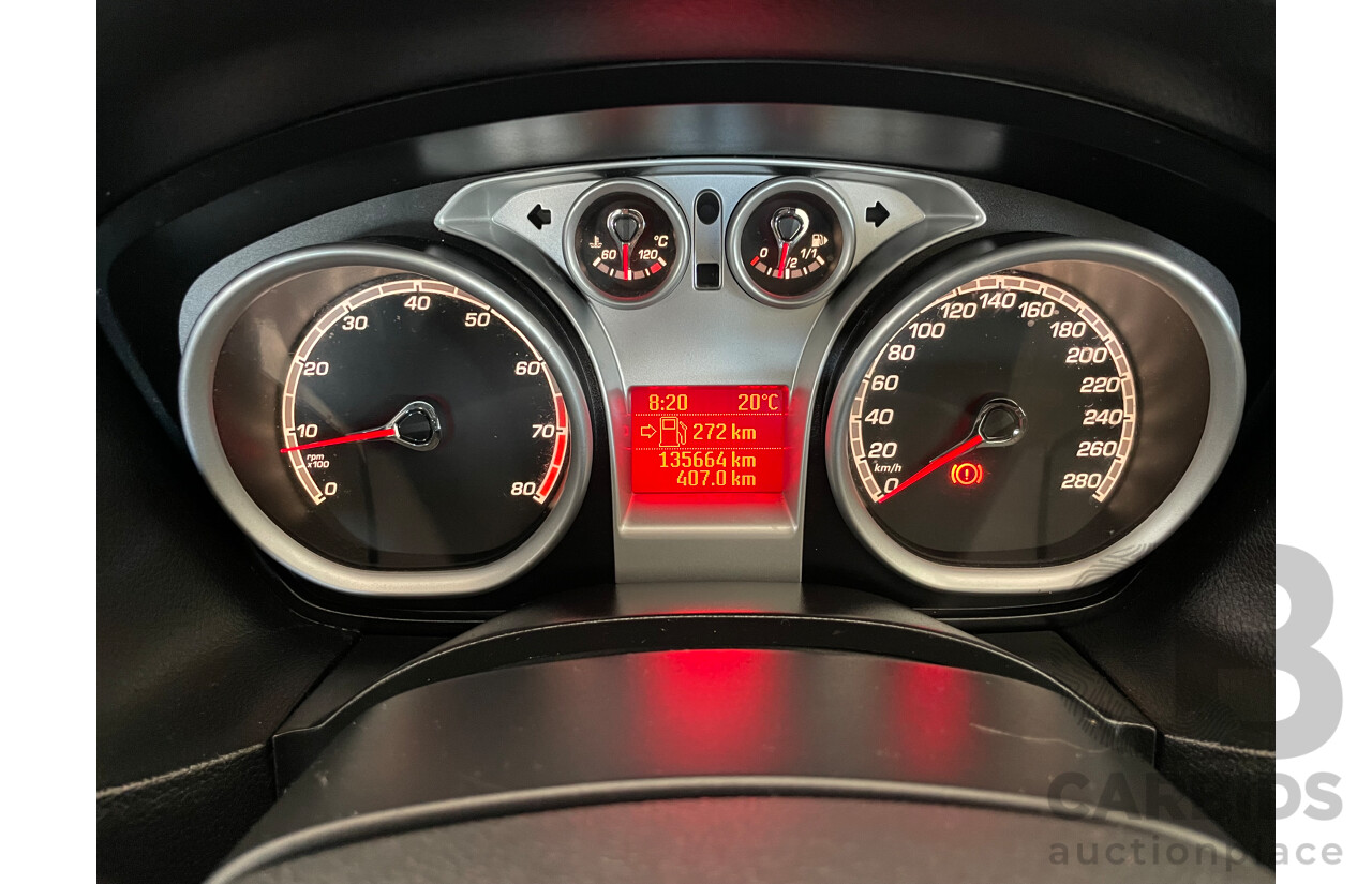 06/2008 Ford Focus XR5 TURBO FWD LV 5D Hatchback White 2.5L