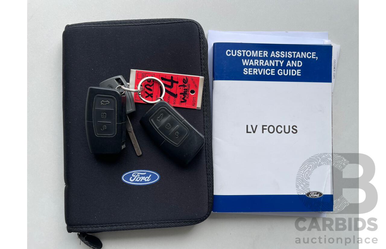 06/2008 Ford Focus XR5 TURBO FWD LV 5D Hatchback White 2.5L