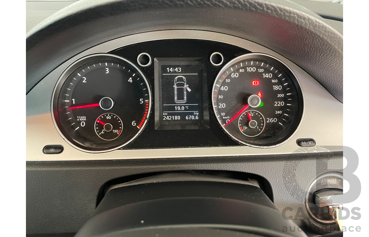 12/2009 Volkswagen Passat 125 TDI FWD 3C MY09 UPGRADE 4D Wagon White 2.0L