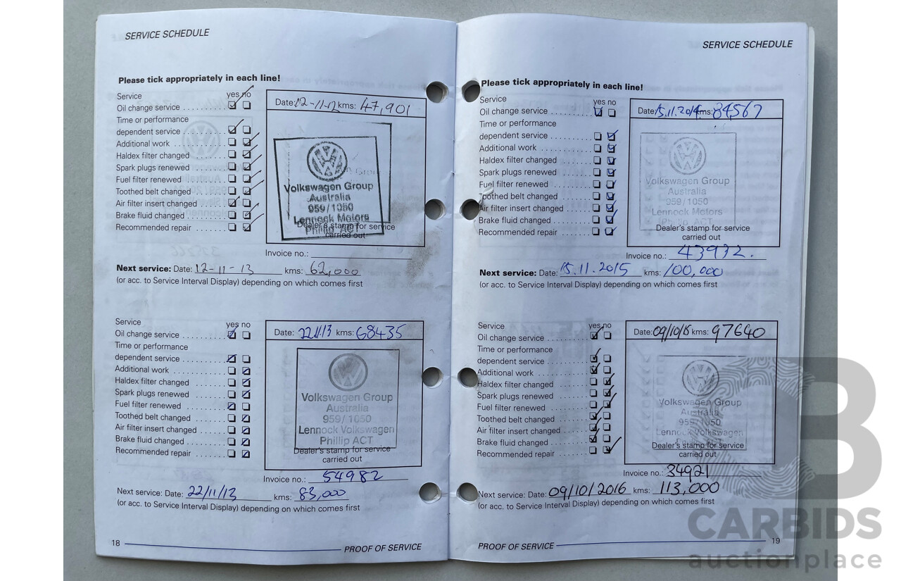 12/2009 Volkswagen Passat 125 TDI FWD 3C MY09 UPGRADE 4D Wagon White 2.0L