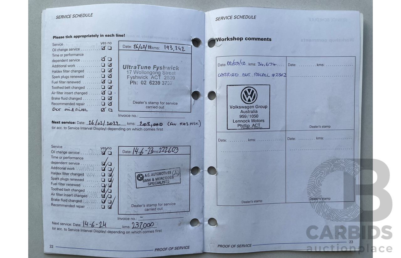 12/2009 Volkswagen Passat 125 TDI FWD 3C MY09 UPGRADE 4D Wagon White 2.0L