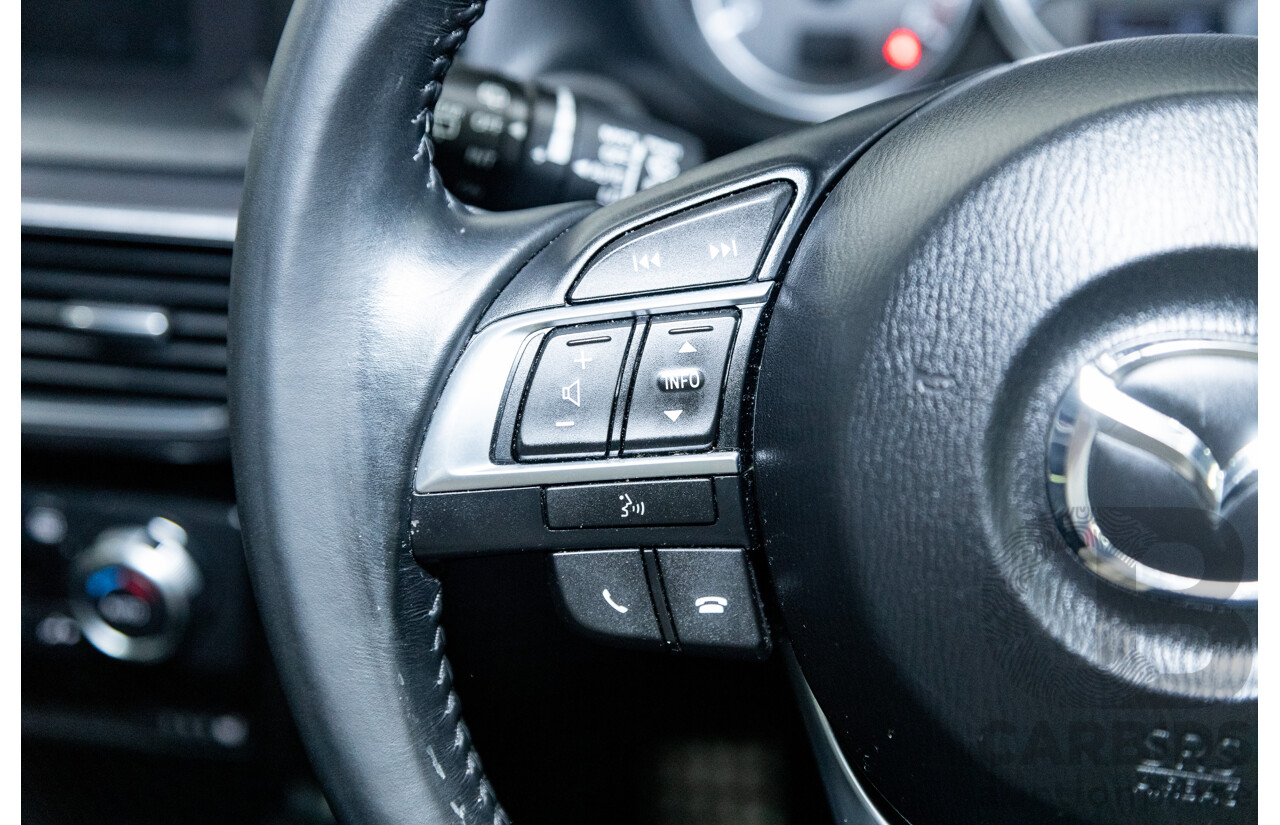 7/2015 Mazda CX-5 Akera (AWD) Series 2 KE MY15 4d Wagon Soul Red Metallic Twin Turbo Diesel 2.2L