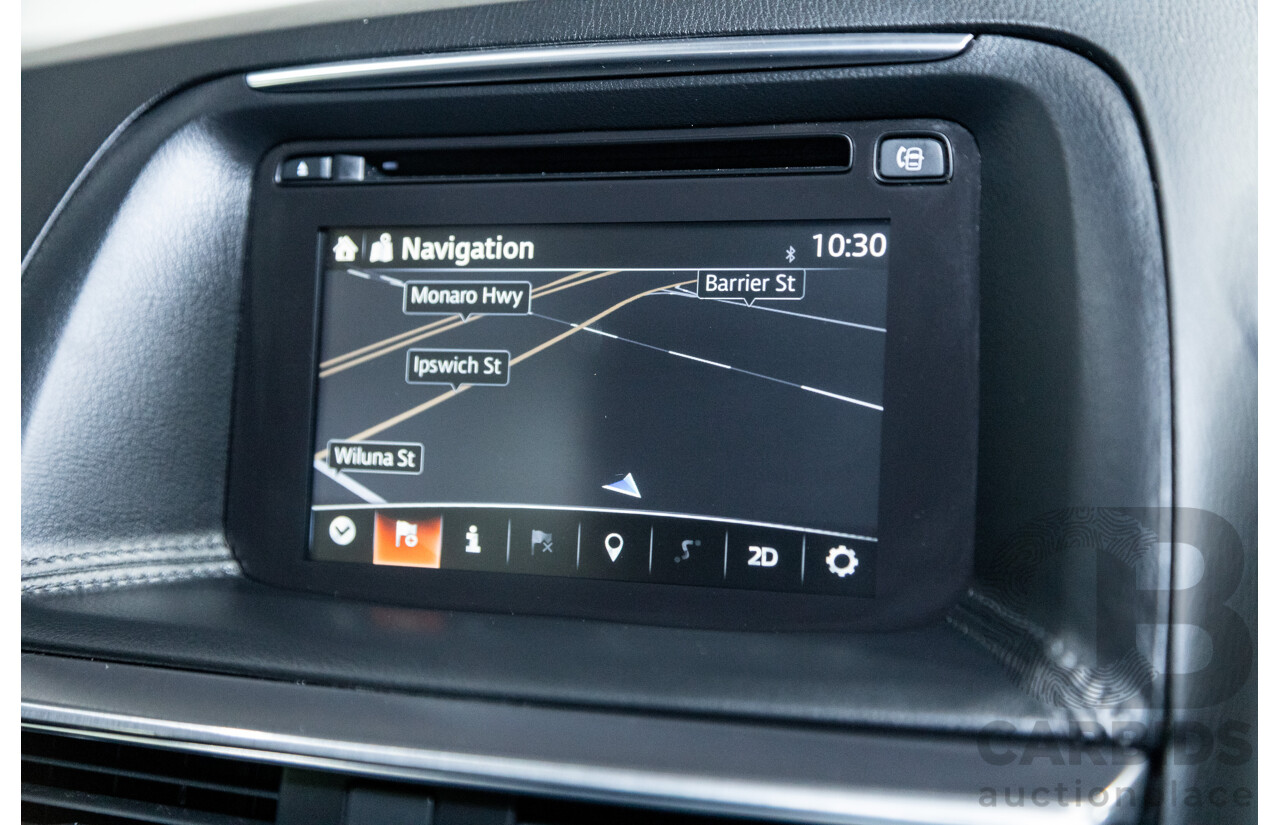 7/2015 Mazda CX-5 Akera (AWD) Series 2 KE MY15 4d Wagon Soul Red Metallic Twin Turbo Diesel 2.2L