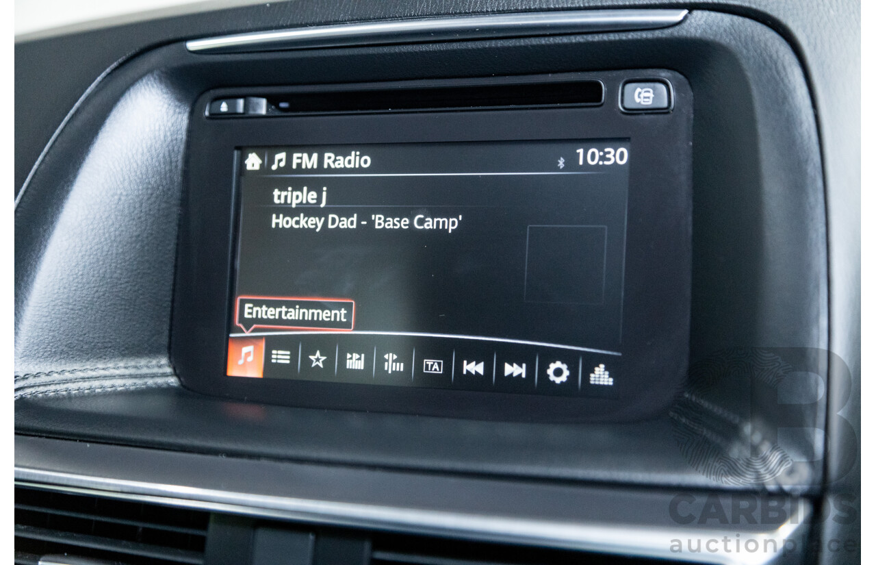 7/2015 Mazda CX-5 Akera (AWD) Series 2 KE MY15 4d Wagon Soul Red Metallic Twin Turbo Diesel 2.2L