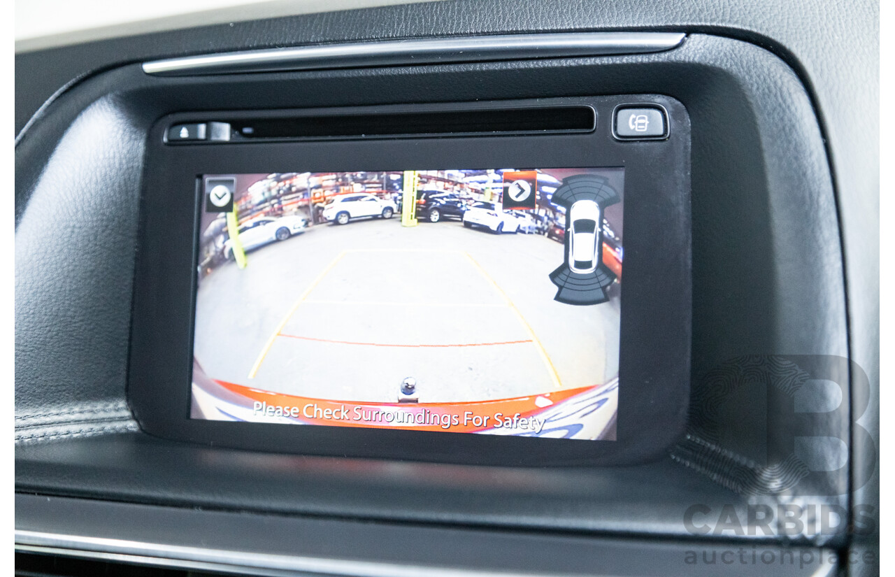 7/2015 Mazda CX-5 Akera (AWD) Series 2 KE MY15 4d Wagon Soul Red Metallic Twin Turbo Diesel 2.2L