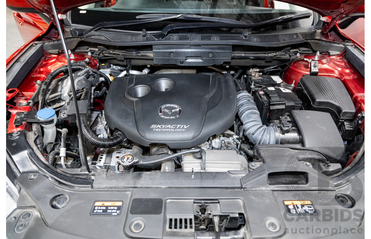 7/2015 Mazda CX-5 Akera (AWD) Series 2 KE MY15 4d Wagon Soul Red Metallic Twin Turbo Diesel 2.2L