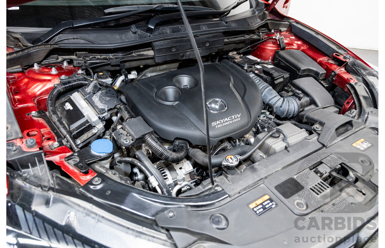 7/2015 Mazda CX-5 Akera (AWD) Series 2 KE MY15 4d Wagon Soul Red Metallic Twin Turbo Diesel 2.2L