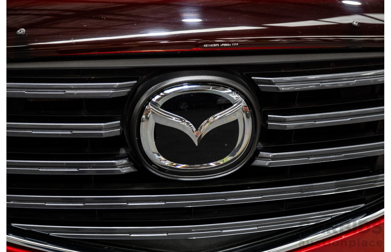 7/2015 Mazda CX-5 Akera (AWD) Series 2 KE MY15 4d Wagon Soul Red Metallic Twin Turbo Diesel 2.2L