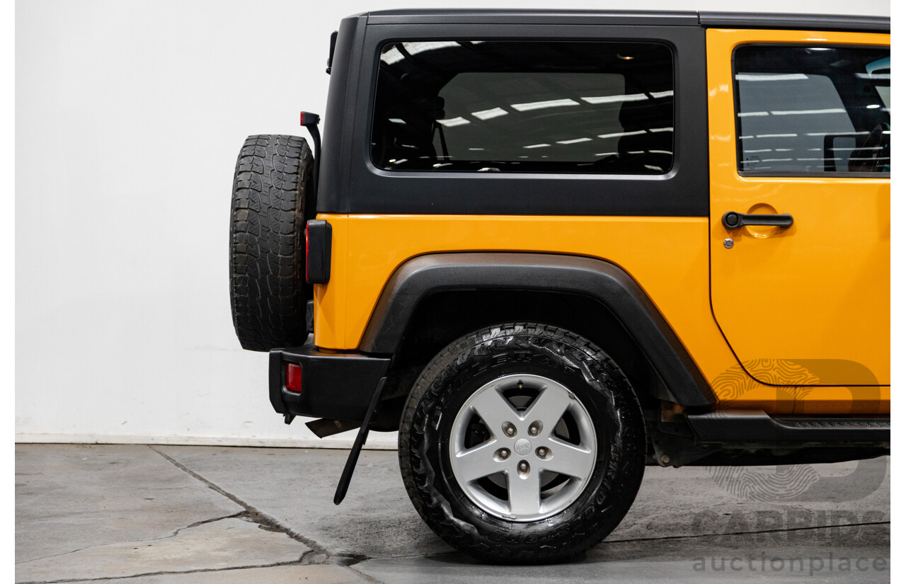 08/2012 Jeep Wrangler Sport (4x4) JK MY12 2d Softtop Dozer Orange V6 3.6L