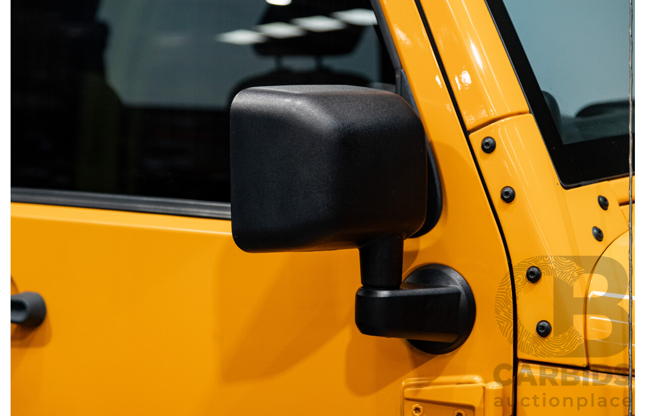 08/2012 Jeep Wrangler Sport (4x4) JK MY12 2d Softtop Dozer Orange V6 3.6L