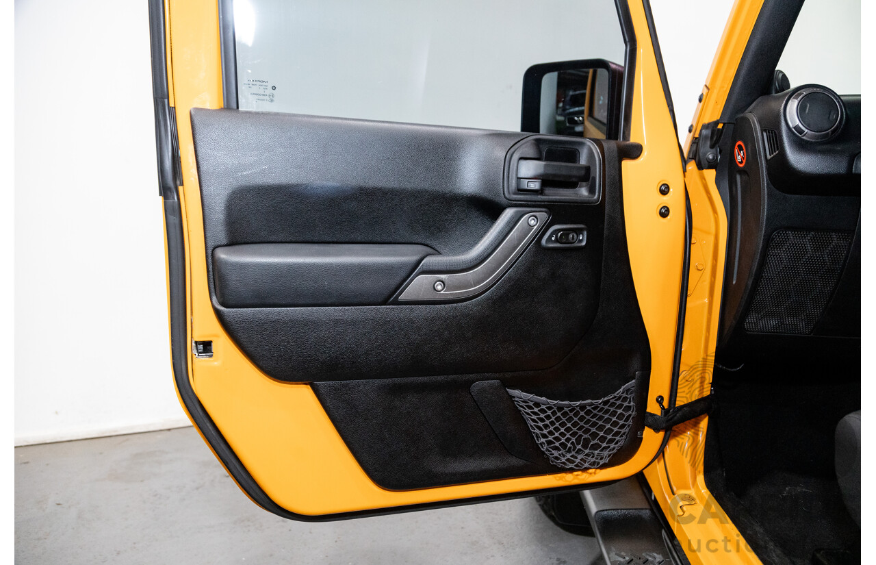 08/2012 Jeep Wrangler Sport (4x4) JK MY12 2d Softtop Dozer Orange V6 3.6L