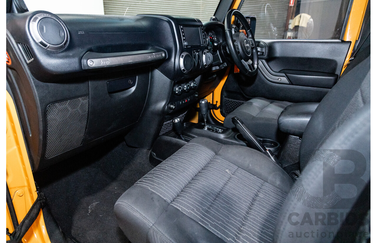 08/2012 Jeep Wrangler Sport (4x4) JK MY12 2d Softtop Dozer Orange V6 3.6L